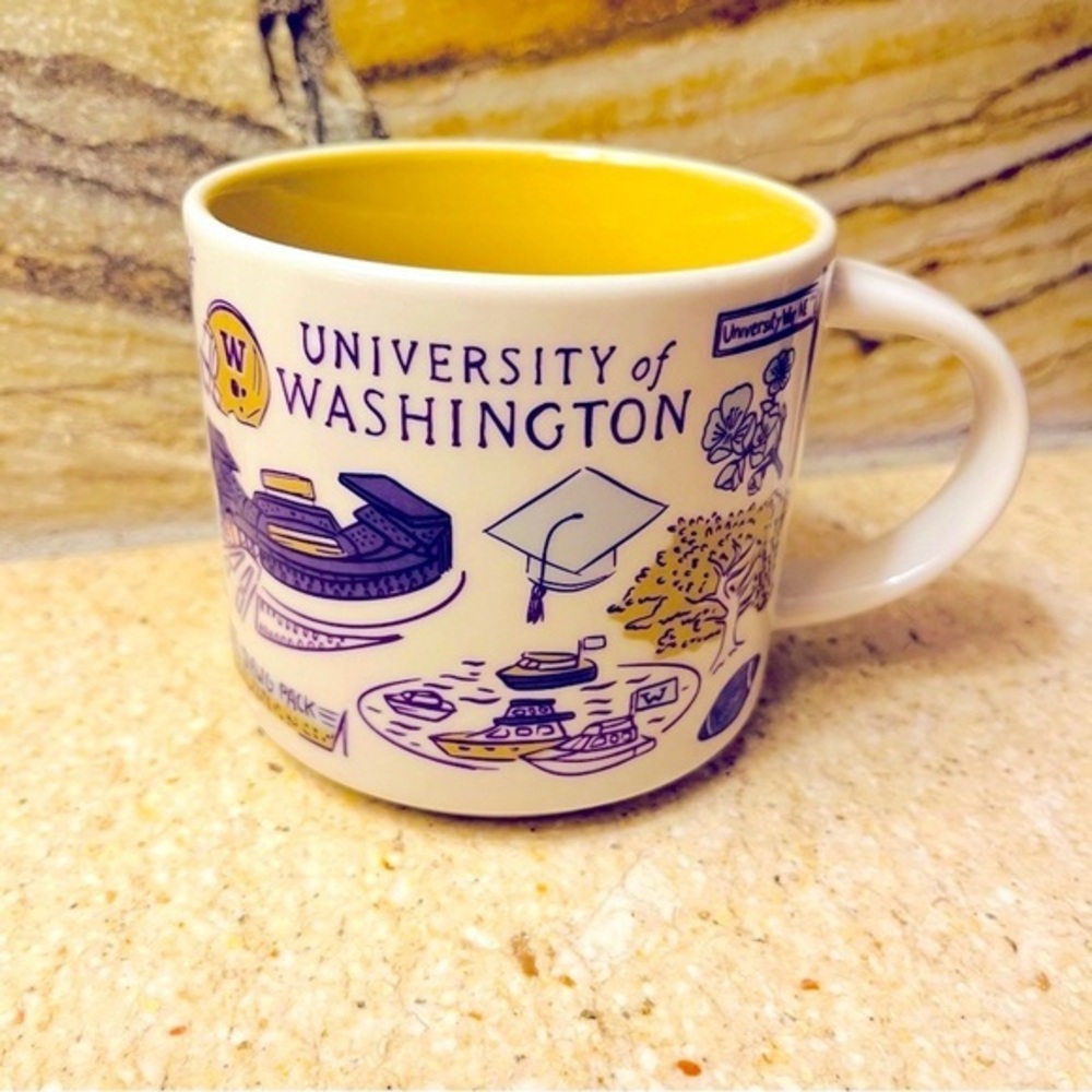 University of Washington STARBUCKS BEEN THERE Series Campus Collection 14oz Mug